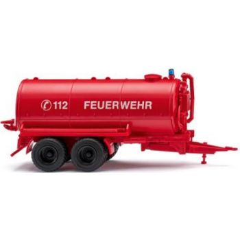 Feuerwehr-Tandemwassertankwagen, Feuerwehr 112, rot