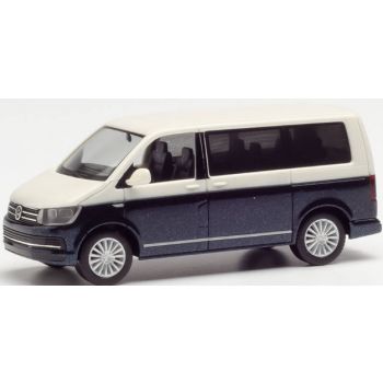 VW T6 Bicolor, weiß/starlight Blue metallic