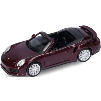Porsche 911 Turbo Cabrio, rubinrot metallic