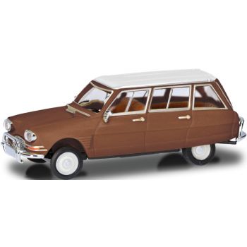 Citroen AMI6 Break, braun, Dach weiß