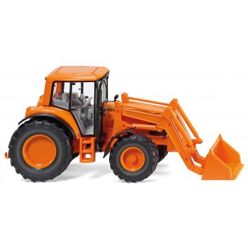 John Deere 6920 S mit Frontlader, kommunalorange