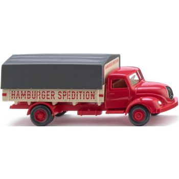 Magirus Rundhauber Pritschen-/Planen LKW, Hamburger Spedition, Baujahr 1958-1967