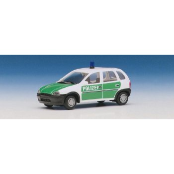 Opel Corsa GLS 4-türig, grün/weiß, POLIZEI