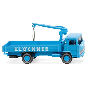 Magirus 100 D7 Pritschen-LKW mit Kran, Klöckner