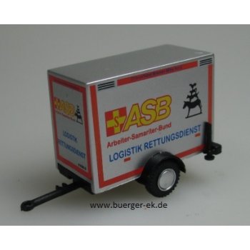 Kofferanhänger, ASB Logistik - Arbeiter-Samariter-Bund