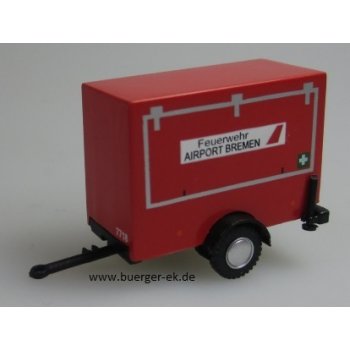 Kofferanhänger, Feuerwehr Airport Bremen