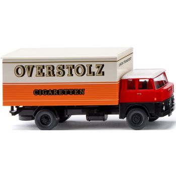 Henschel HS 14/16, Koffer-LKW, Union Transporte OVERSTOLZ Cigaretten, Baujahr 1961-1965