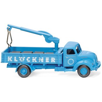 Magirus Sirius Rundhauber, Pritschen-LKW mit Ladekran, Klöckner