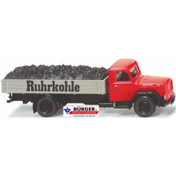Magirus 120 D 9L Eckhauber Pritschen-LKW, Ruhrkohle