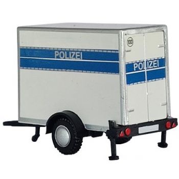 Kofferanhänger, POLIZEI, weiß/blau