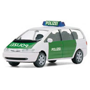 Ford Galaxy der POLIZEI, grün/weiß