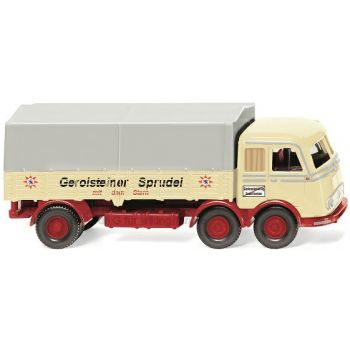 Mercedes-Benz LP 333 Pritsche-/Plane LKW, Gerolsteiner Sprudel - mit dem Stern