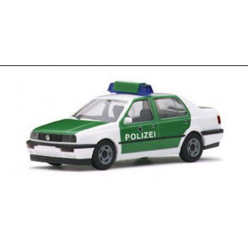VW Vento GL der POLIZEI Sachsen, grün/weiß