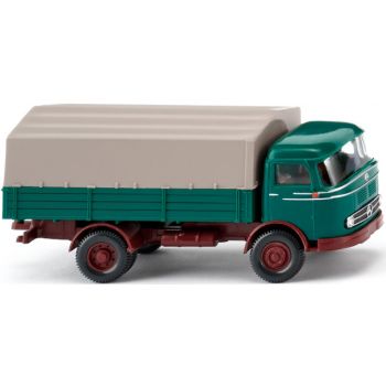 Mercedes-Benz LP 321 Pritschen-/Planen-LKW, opalgrün, Baujahr 1957-1969