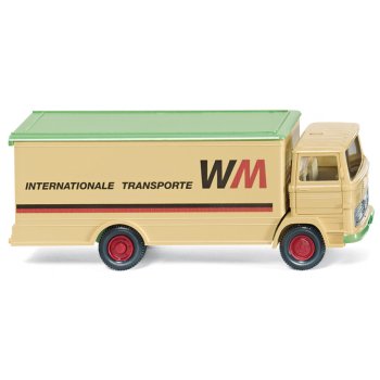 Mercedes-Benz LP 1317, Koffer-LKW, WM - Internationale Transporte