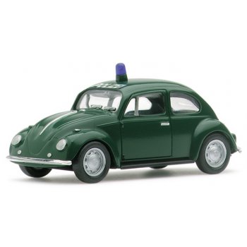 VW Käfer der POLIZEI, dunkelgrün