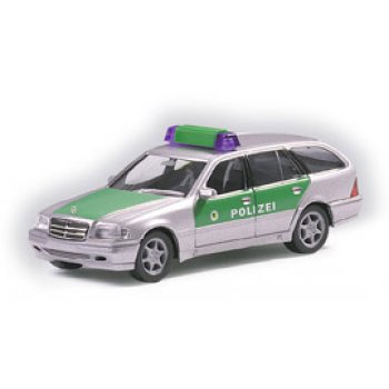 Mercedes-Benz C-Klasse T-Modell, POLIZEI Baden-Württemberg, silber/grün