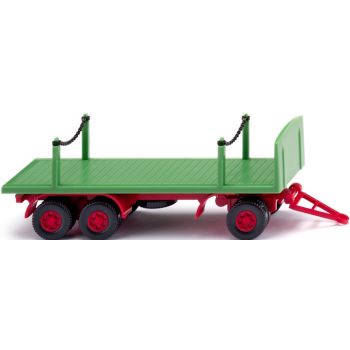 Rungenpritschen-Anhänger 3achsig, maigrün, Baujahr 1962-1978