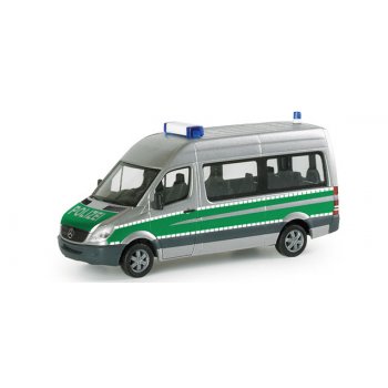 Mercedes-Benz Sprinter 06 Bus der POLIZEI, silber/grün