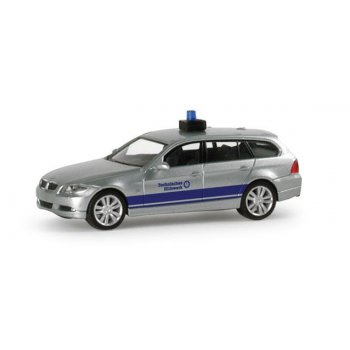 BMW 3er Touring, THW LV Berlin-Brandenburg, silber/blau