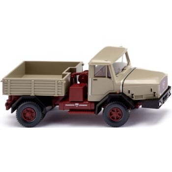 Faun Schwerlastzugmaschine, olivgrau, Baujahr 1965-1977