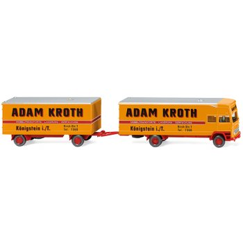 Mercedes Benz Möbelkofferlastzug Adam Kroth