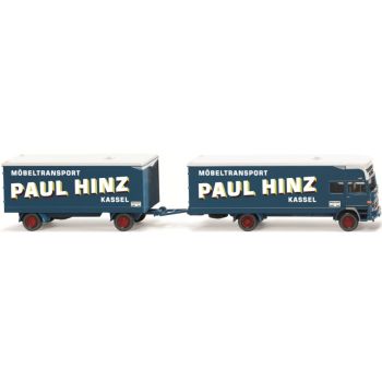 Mercedes-Benz Möbelkoffer-Hängerzug Paul Hinz - Möbeltransport Kassel