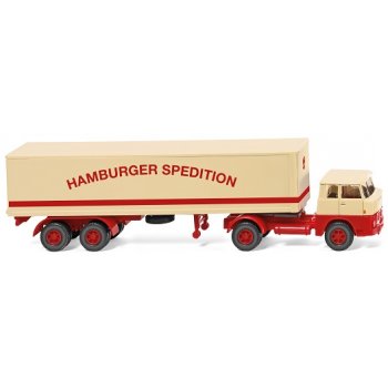 Henschel HS 14/16 Koffersattelzug, Hamburger Spedition