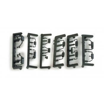 LKW Spiegel Bestückung 80er Jahre (Mercedes-Benz S / MAN F8 / Scania 3er / DAF 3300 / Volvo F10 / MAN F2000), je 3 Stück