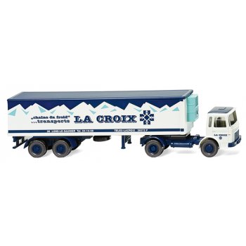 Saviem Kühlkoffer-Sattelzug, LA CROIX, Baujahr 1967-71