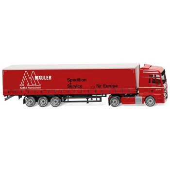 MAN TGX Euro 6, Gardinenplanensattelzug, Mäuler  Remscheid - Spedition