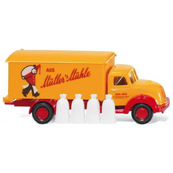 Magirus Sirius Rundhauber Koffer-LKW, 