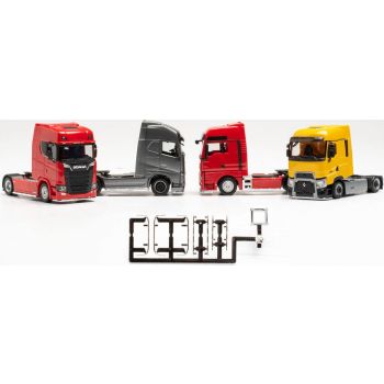 Zubehör Lowbar und Sidebar für Zugmaschinen mit Chassisverkleidung, chrom, (für 6 Zugmaschinen)