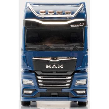 Zubehör Sonnenblende und Lampenbügel für MAN TGX Individual, Bügel chrom, 4 Set