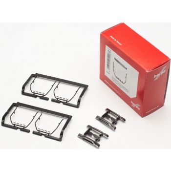 Zubehör Sonnenblende und Lampenbügel für MAN TGX Individual, Bügel schwarz, 4 Set