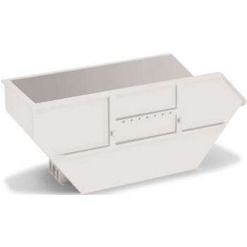 Absetzmulde 7cbm für AK12, weiß, 2 Stück