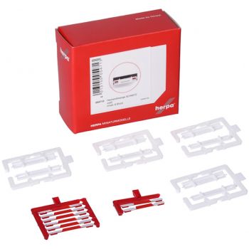 Zubehör Heckstoßstange (Schmitz), 8x weiß