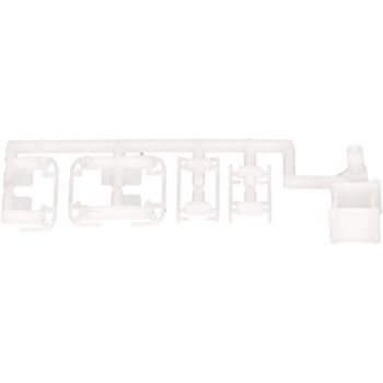 Lowbar und Sidebar für Zugmaschine, weiß, je 3 Stück