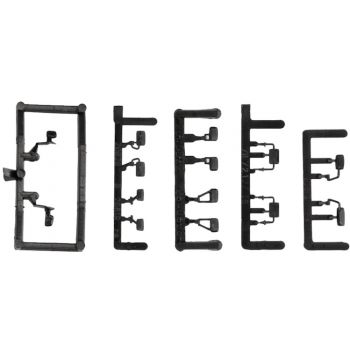 Zubehör Spiegelsätze für klassische Kleintransporter (VW T4, Mercedes-Benz T1, Mercedes-Benz T2/814, Mercedes-Benz 813, je 5 Stück