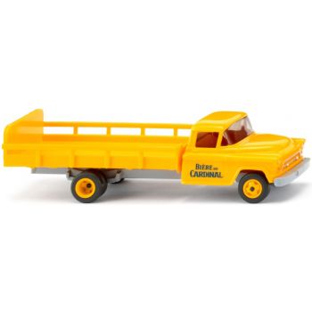 Chevrolet Getränke-LKW Biere CARDINAL, US-LKW als Biertransporter für die Schweiz, Baujahr 1955-1956