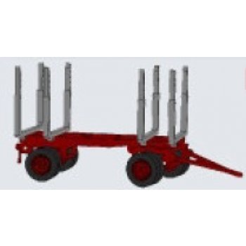 Kurzholztransporter, Anhänger, Bausatz