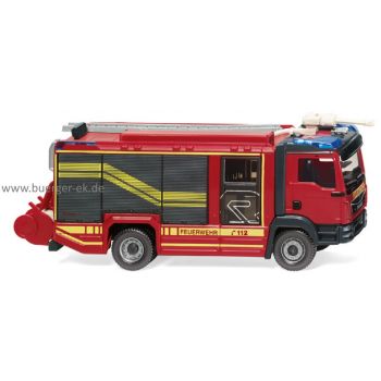 MAN TGM Euro6 Rosenbauer, AT LF, Feuerwehr mit aktueller Schlauchhaspel