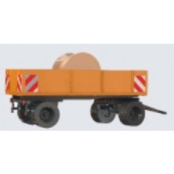 Obus-Leitungsbau, Pritschenanhänger mit Kabeltrommel, Bausatz