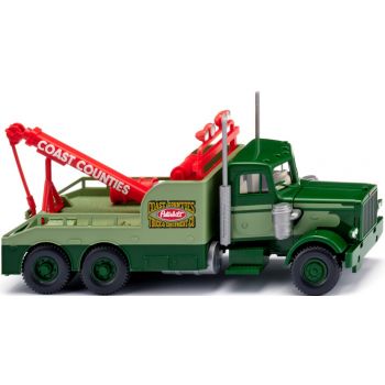 Peterbilt US-Abschleppwagen 3achsig, Coast Counties, hellgrün/dunkelgrün, Baujahr 1977-1986