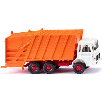 MAN Pressmüllwagen Entsorgungsdienst, weiß/kommunalorange, Baujahr 1967-1972