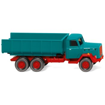 Magirus Eckhauber Schuttwagen, wasserblau