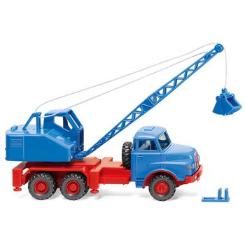 MAN / Fuchs Kranwagen, himmelblau, Baujahr 1969-94