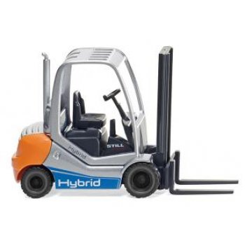 Still RX 70-30H Hybrid Gabelstapler, orange/silber/himmelblau