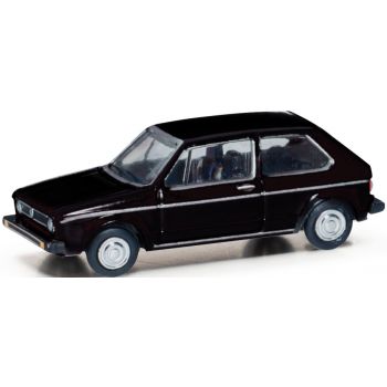 VW Golf I, schwarz, Spur TT