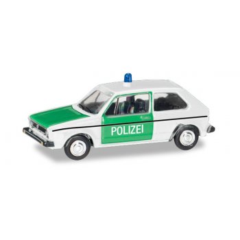 VW Golf I, Polizei, grün/weiß, Spur TT